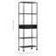 Book Cabinet Rough Mango Wood & Iron-1952653291