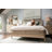 Caretta - Solid Wood Bed - King - Sandstone Finish-94665749