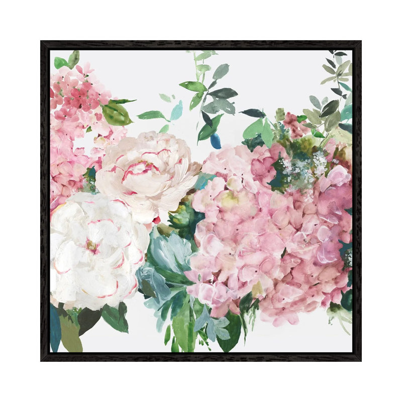 Spring Story I by Asia Jensen - Gallery-Wrapped Canvas Giclée on Canvas, Black Framed, 93.98 cm H x 93.98 cm W