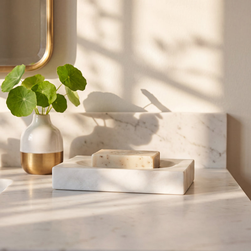 Nyla Marble Soap Dish