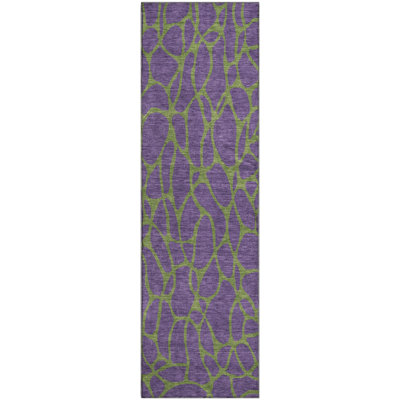 Premium Machine Washable Guada AMF1023 Geometric Rug
