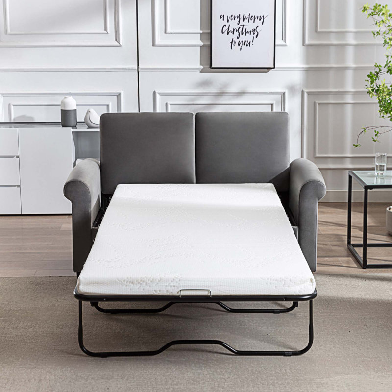 58.3'' Velvet Sleeper Sofa