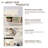 Wall Mounted Full Length Mirror, Full Body Mirror With Shelf, Full Body Mirror With Hook Wall Mounted Mirror With Multifunctional Design Panel(47.6*15.7In), Mirror-1050531526