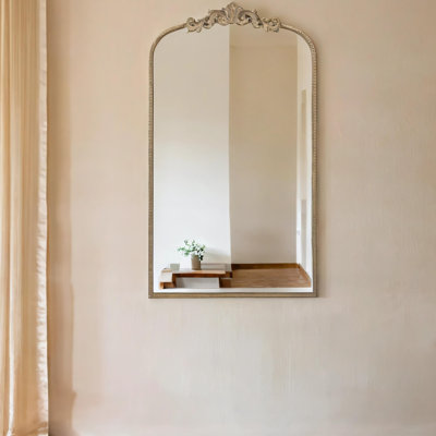 Arch Mirror, Baroque Inspired Wall Decor