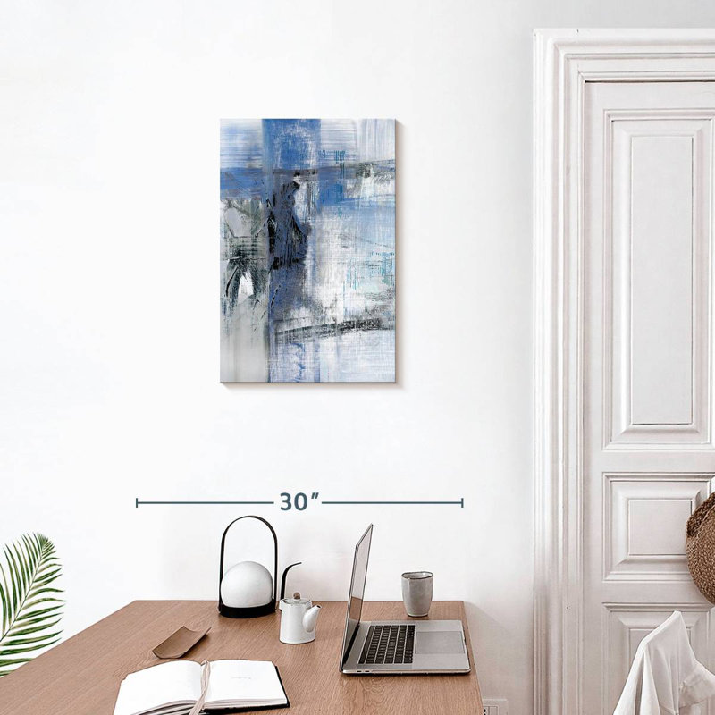 Avery Reflections In Indigo, 24" H x 16" W