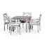 Table de salle à manger moderne en bois pour 4 personnes - Mobilier de cuisine contemporain | Idée de cadeau