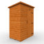 Tiger 5 Ft. W x 3 Ft. D Solid Wood Shiplap Pent Garden Shed