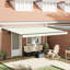 VidaXL Retractable Patio Awning-124587550-124587551