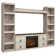 Dazya Entertainment Center for TVs up to 60" with Fireplace Included