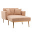 Chaise longue / chaise d'appoint tendance, style classique et tendance (Teddy)-1868585265