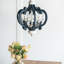 Lustre rustique en bois (ampoules non incluses)-1229598698-1229598699