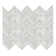 1" x 6" Marble Herringbone Mosaic Wall Tile