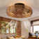 Aldeen Ceiling Fan with LED Lights