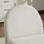 Fauteuil d'appoint avec repose-pieds Modern Chenille-700148717