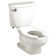 American Standard Baby Devoro FloWise Round Front Toilet 10 in. Height