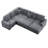 Wilfrid 4-Piece Convertible Sectional-1861790158