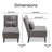 Serta Palisades Slipper Accent Chair-764125582