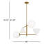 Cosmo 4 - Light Chandelier-272311985-272311984