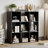 6-Cube Bookcase, Decorative Storage Shelf