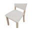 Chaise d'appoint rembourrée beige Harrisonburg 