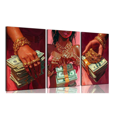 3 Piece Wrapped Canvas Print
