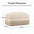 Ottoman Leopard Chenille -Beige Coffee-209831015