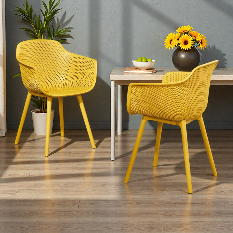 Chaise Lotus, Jaune