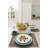 Cherfrere Vinyl Abstract Rectangle Placemat-666317289