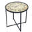 Chronique Side Table With Clock Top, 18"