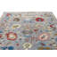 Tapis argenté 10 x 14 Oushak