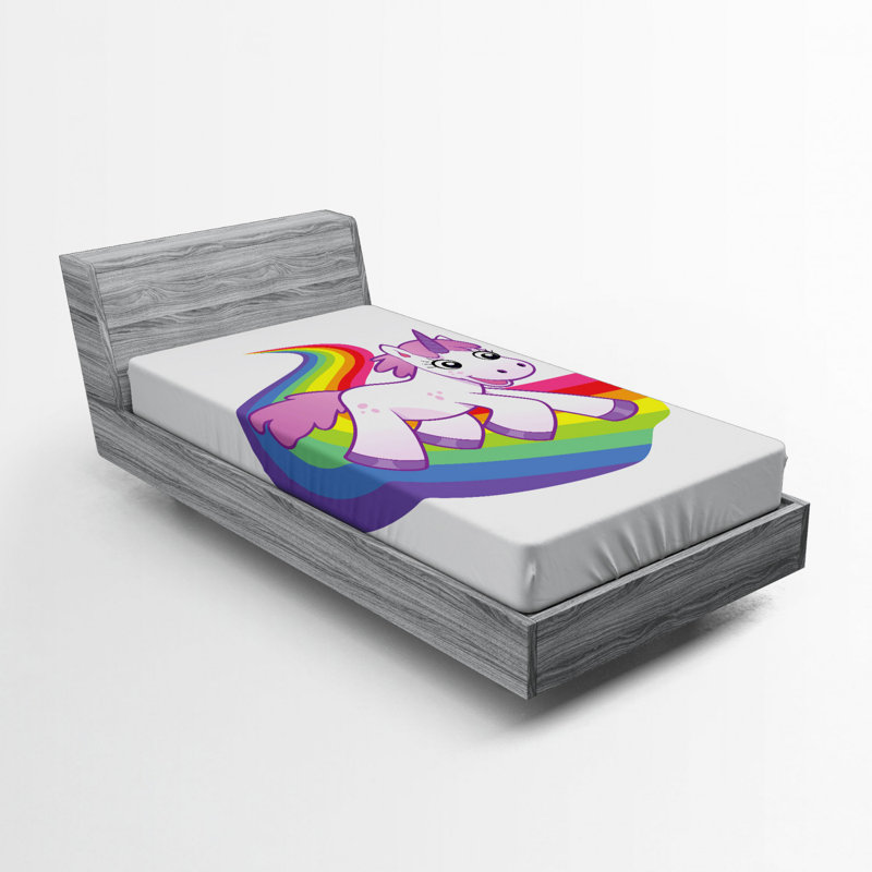 Caricature d'un drap-housse, Drap-housse de taille simple