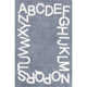 Alphabet SpinCleanhable Rug