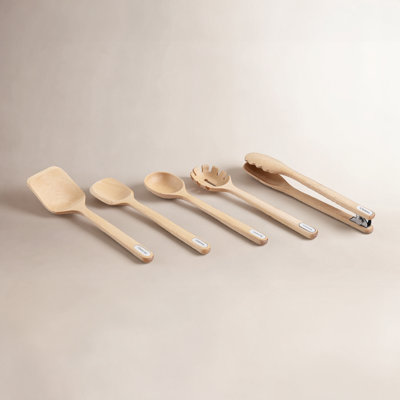 Caraway 5Pc Wooden Utensil Set