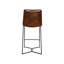 Brisben Upholstered Stool with Metal Frame-1827500260-1827500262