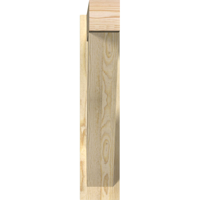 Pavé traditionnel traditionnel, P 28 po x H 28 po, Sapin Douglas de 6 po (sciage brut)