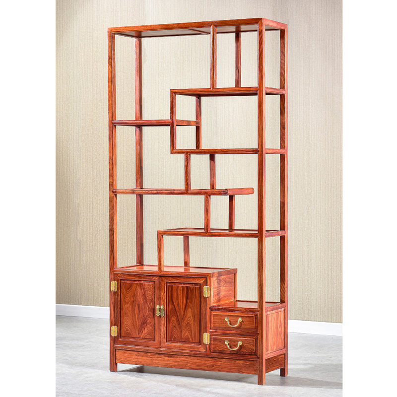 New Chinese Minimalist Style Bookcase