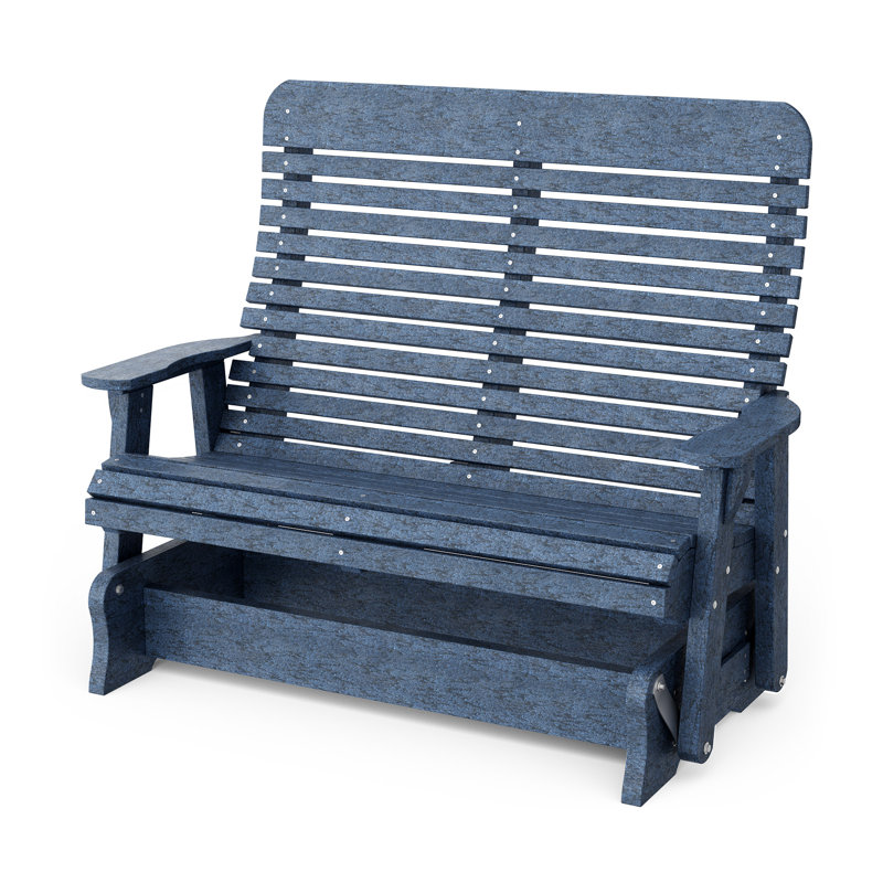 Fauteuil oscillant Signature, Bleu patriote