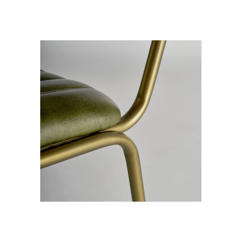 Almstock Dining Chair, Gold, Gold