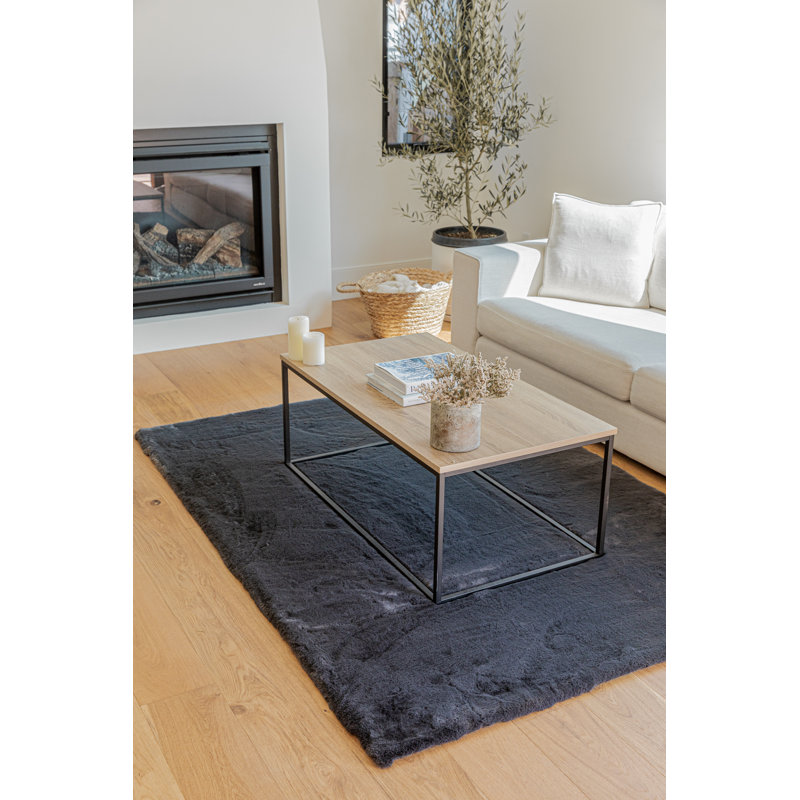 Tapis blanc Bushore, Rectangle 7 pi 6 po x 10 pi 3 po