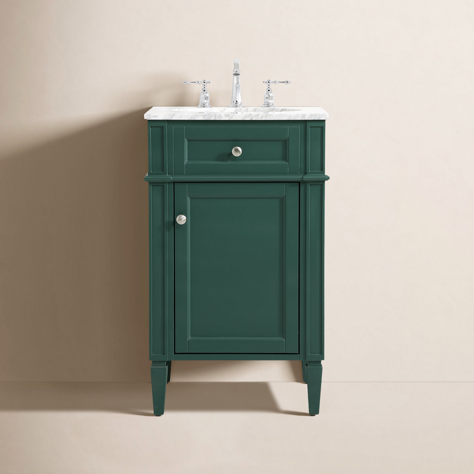 Rivers 21'' Single Bathroom Vanity, Green