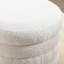Repose-pieds rond avec rangement en tissu Boucle-1207809884