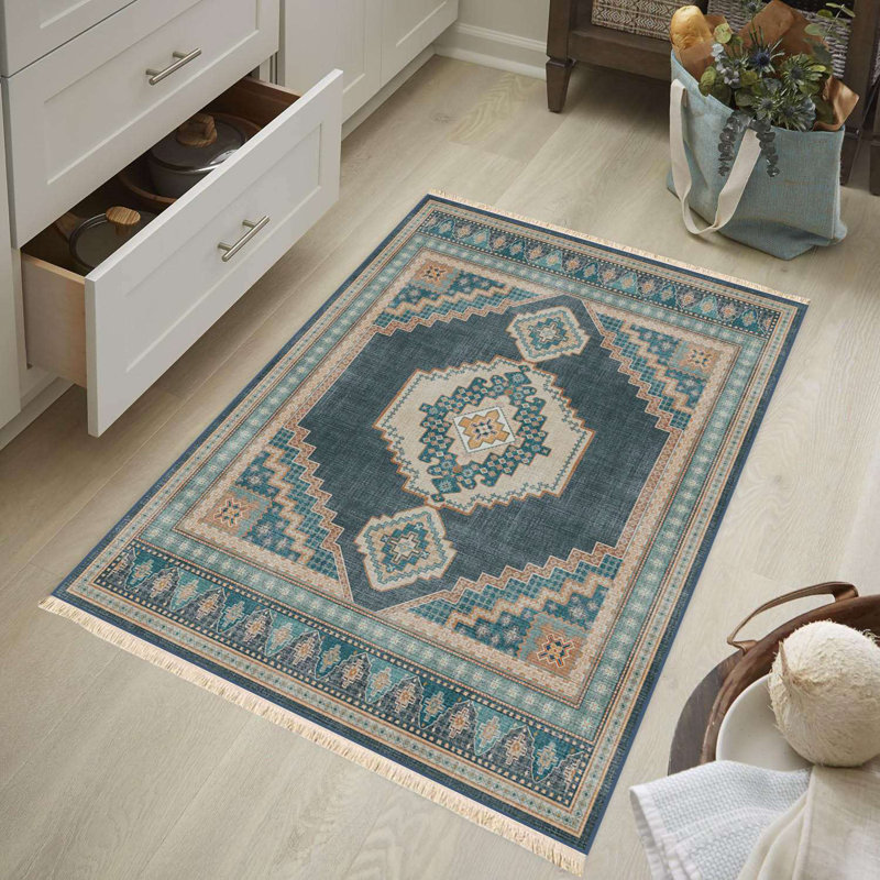 Bohemian Crossroads Geometric Area Rug
