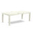 9 Piece Dining Set Includes a Rectangle Dining Room Table with Butterfly Leaf and 8 Gray Linen Fabric Upholstered Parson Chairs, Linen White-118234761