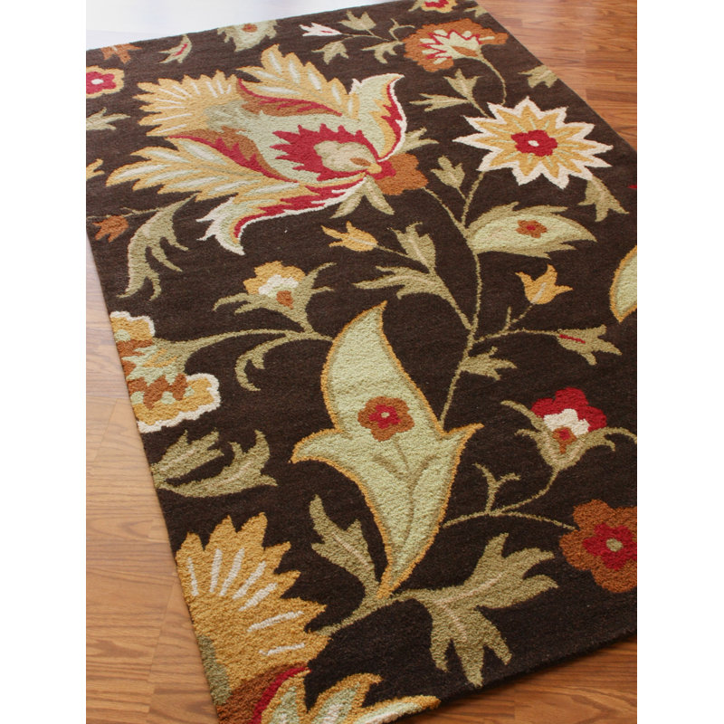 Tapis brun Edeltrudis Fetteresso, Rectangle 7 pi 7,2 po x 9 pi 6 po