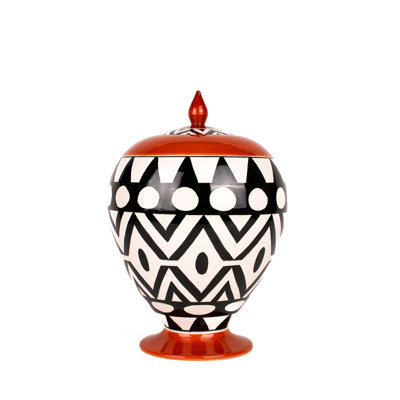African Handmade Ceramic Jar
