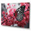 Claymoore, rose, papillon noir, refuge sur toile-1225050913-1225050919