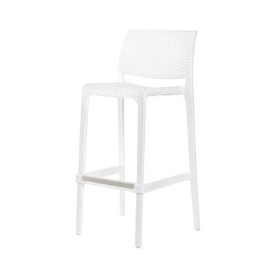Nenko Resin Bar Stool by Winston Porter