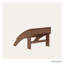 Repose-pieds POLYWOOD Palm Coast-21320268