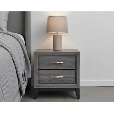 Table de chevet Gatton Grey