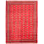Tapis de zone en laine 9 pi 8 po x 12 pi 10 po one-of-kind à la main-noué la 2010 bokhara Allal